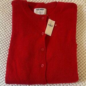 Old Navy Women's Bold Red Cardigan